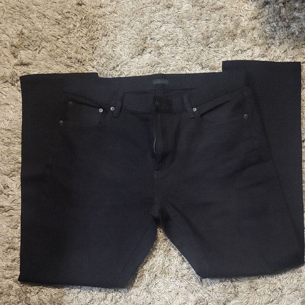 Black Denim Jeans Uniglo